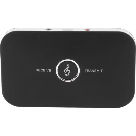 Adaptateur Bluetooth pour musique : évite les interférences, branchez et utilisez le transmetteur-récepteur sans fil pour TV, PC et haut-parleurs. Évite les interférences. Compatible avec TV, PC et ha (1/5)