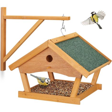 Muro para comederos de pájaros (1/5)