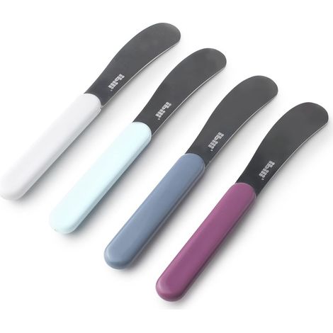 IBILI - Spatola per burro in acciaio inox e plastica - 14,8 cm - Colore casuale (1/5)