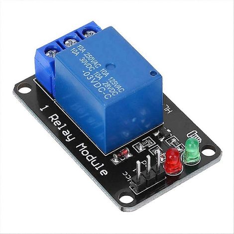 Module Relais 1 Voie 5V avec Indicateur LED, Pilote de Commutation pour Arduino (1/5)