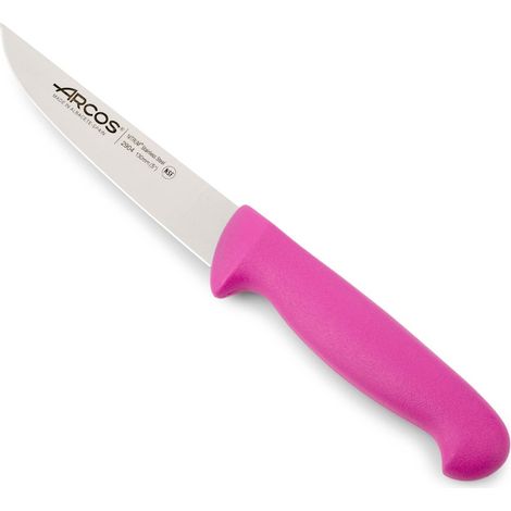 Küchenmesser Arcos 2900 - Prof 290431 aus Nitrum Edelstahl und mango ergonomische Polypropylen Fuscia Farbe und 13 cm Klinge, Vitrine (1/5)