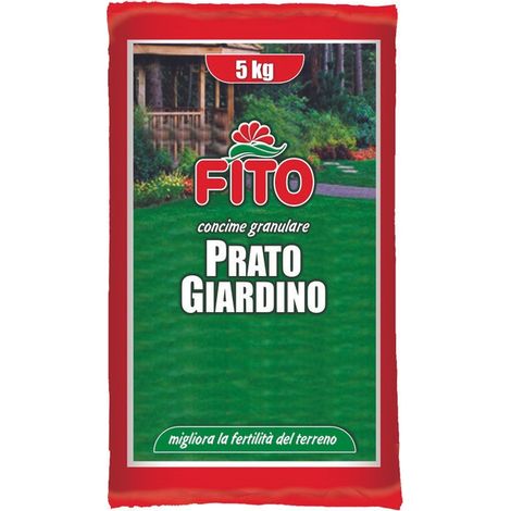Prato giardino concime organico granulare minerale - kg.5
