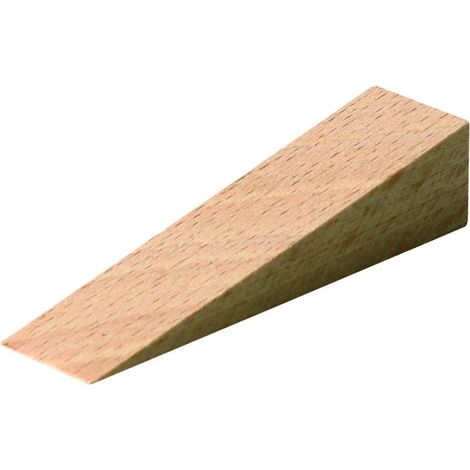 Hettich Holzkeile 14,5 x 18 x 65,5 mm Buche - 10 Stück Türstopper