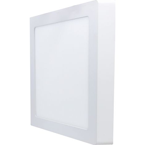 HUBLOT LED 18W CARRÉ BLANC CHAUD INTERIEUR IP20