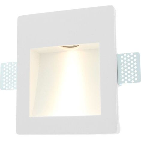 Barcelona Led – Applique murale encastrable placoplâtre 1W – Luminaire LED CREE 3000K – Dimensions 142x170x45mm – IP20 pour espaces intérieurs