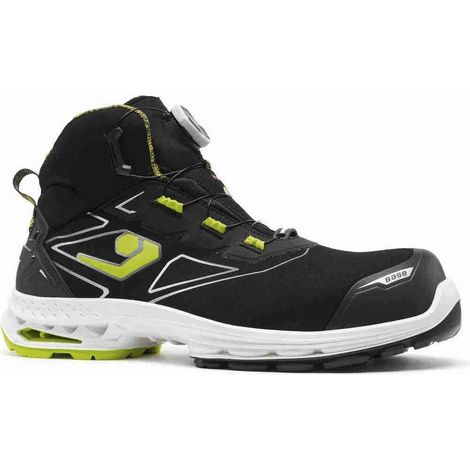 Chaussures de sécurité hautes Copenhagen mixte noir / jaune - S7S ESD LG SC FO SR - Run@Work - Base Protection