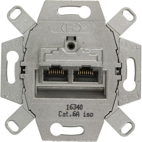 Rutenbeck 138104070 - Toma de corriente (RJ-45, -5 - 50 °C, IP21, 72 V, 70 mm, 40 mm)
