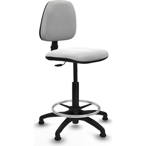 Piqueras y Crespo Chaise de Bureau Ergonomique Blanc (1/3)