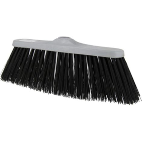 SCOPA INDUSTRIALE 27 CM SUPPORTO PLASTICA S/MANICO Q.TA 10