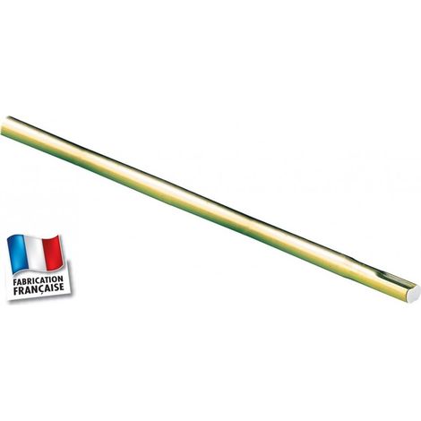 MÂT EMBOÎTABLE 40 MM LONG. 1,5 M ACIER BICHROMATE ELAP 808005