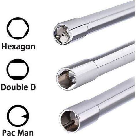 Jeu de tournevis pour carburateur, outil de réglage 6 pièces adaptable sur Husqvarna de McCulloch Partner tronçonneuses Poulan (1/4)