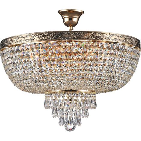 Lampadario Royal Classic in Metallo Palace Oro Antique (1/5)