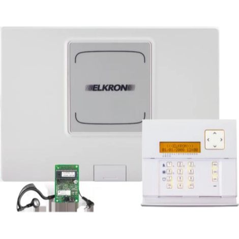 MP500/8 EINBRUCHMELDER-KIT + IT500CLOUD - Kit bestehend aus 1 MP500/8-Steuereinheit + 1 KP500D/N-Tastatur + 1 SV500/N-Sprachsynthesizer + 1 IT500CLOUD-Schnittstelle