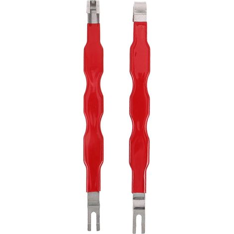 Kit de déconnexion de connecteurs électriques automobiles compatible (2 pièces) - Outil de déconnexion de fiches de fils en acier inoxydable - Pince de déconnexion électrique pour réparation automobil (1/5)