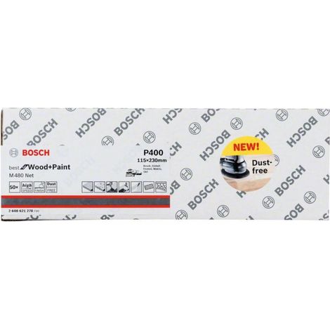 Feuille abrasive 115 x 230 mm, 400 50 pièces (1/4)
