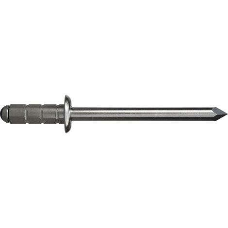 GESIPA Poly Grip Mehrbereichsniete Flachrundkopf 4.0x10 Aluminium mit A2-Dorn (1/5)