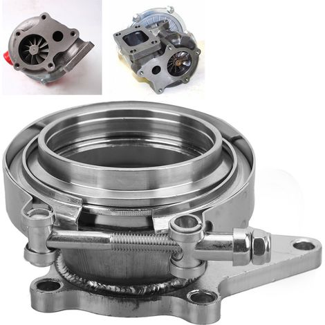 Kit d'adaptation pour turbocompresseur T3/T4 : fixation par 5 boulons sur bride en V. (1/5)