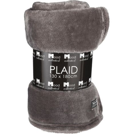 In The Mood Collection Plaid Anthracite H1xl130xL180cm (1/4)