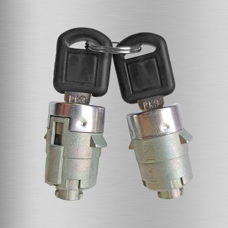 Suitable for Cadillac and Chevrolet door lock cylinders, left and right door lock cylinders, 2 keys, car parts (1/4)