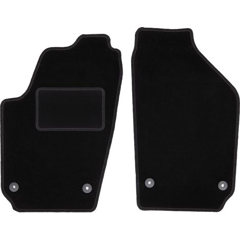 Tapis avant noirs pour : Seat Ibiza III 6L à hayon (2002-2008)
