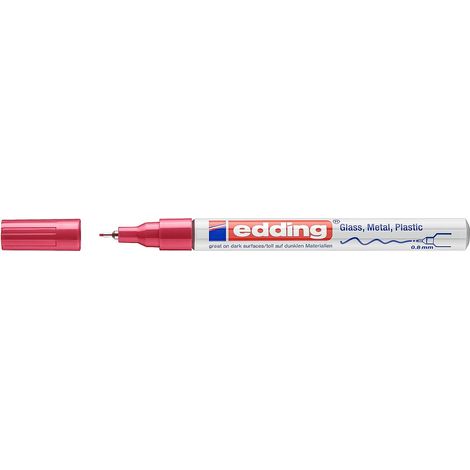 780 marcador permanente Fibre tip Rojo 1 pieza(s)