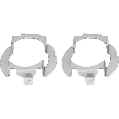 Adaptateur LED H7, clip de fixation pour phare, support de douille pour ampoule LED H7, 1 paire de clips de fixation pour phare, clip de fixation pour adaptateur de phare (1/5)