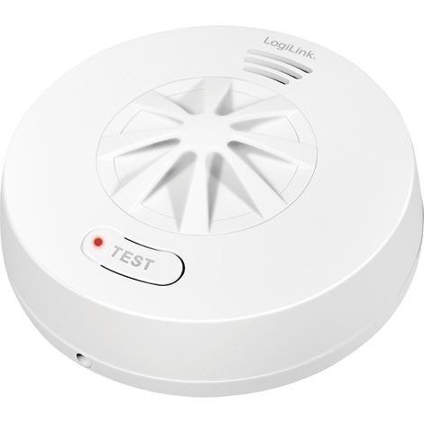 Détecteur de chaleur LOGILINK SC0232, classe A1, alarme 85 dB, sonore/visuel, blanc (1/5)
