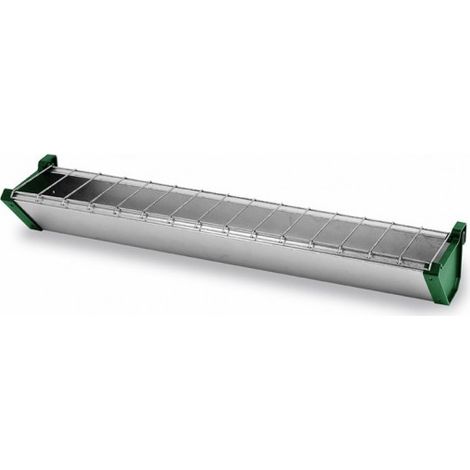 CANAL COMEDERO 12 AVES 120cm.TAPA ABS