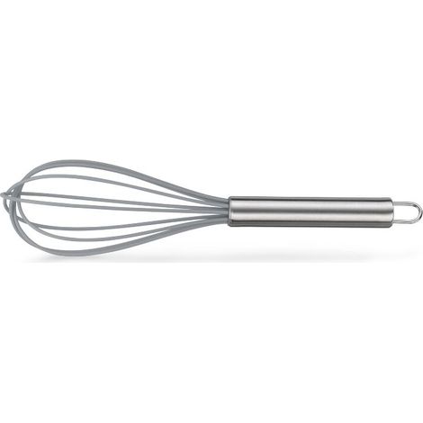 Frusta per biscotti Kela, in silicone/acciaio inossidabile, 26 cm, grigia
