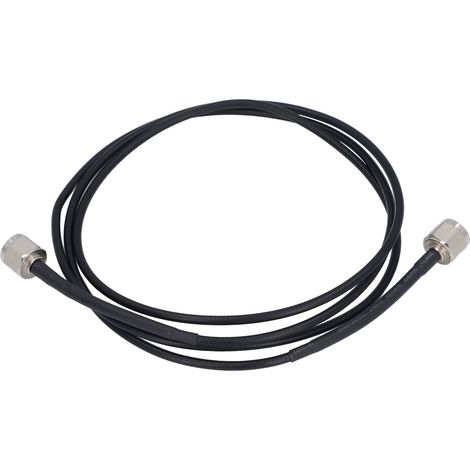 Rallonge coaxiale de type N mâle vers câble pour connexion d'antenne LMR200 2 m (6,56 pieds)