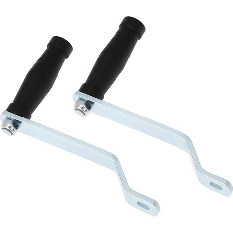 2 pièces de 19 cm Poignée de manivelle à prise confortable pour treuil manuel de remorque de bateau 350 kg (1/5)