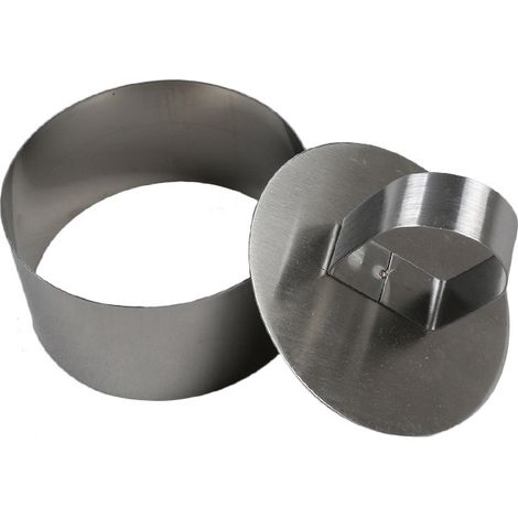 Outils de cuisson, un ensemble de 12 cercles à gâteaux, moules à gâteaux en mousse et cercles à pâtisserie, cercles à pâtisserie 884 12 pièces (1/2)