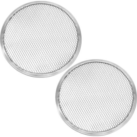 2stücke Runde Pizzapfanne Mit Löchern Antihaftbeschichtete