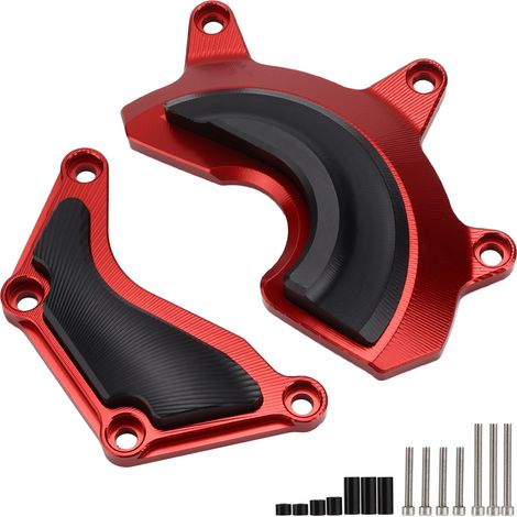 Protège-moteur en alliage coulissant pour Yamaha R6 YZF R6 2019-2021, pièce de protection anti-chute rouge (1/5)