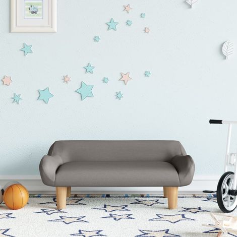 Canapé/Fauteuil Enfants Relax Salon,Sofa pour enfants taupe 70x40x24 cm tissu -Q4969 (1/5)