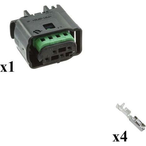 Kit Connecteur MQS series Mâle 4 Voies Cod A