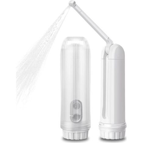Tragbares Reisebidet – Mini-Bidet zum Zusammenfalten und Tragen mit 2 Druckstufen, elektrische Jet-Toilette für persönliche Hygiene, Reinigung und Erleichterung. (1/4)