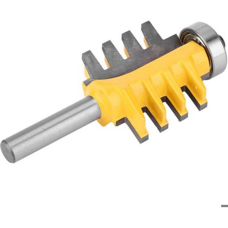 Fraise à Rainurer 8mm pour Défonceuse, Outil de Rainurage pour Bois et Panneaux de Densité, Accessoire de Fraisage pour Travail du Bois (1/5)