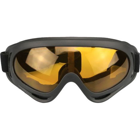 Lunettes de moto tout-terrain, lunettes de ski, lunettes de cyclisme outdoor (film orange). (1/5)