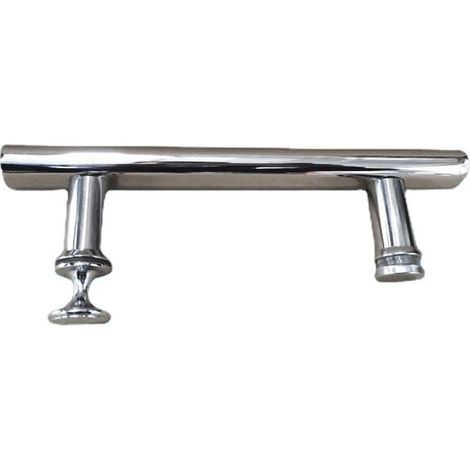 Duschtürgriff aus Chrom  Lochabstand 145 mm  Länge 215 mm  Geeignet für Duschkabinen