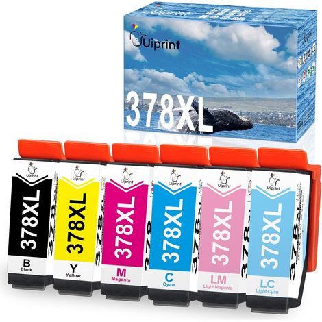 378XL Cartouche d'encre Compatible pour Epson 378 XL (1/5)