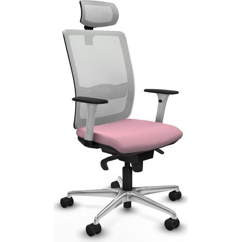 Sedia da ufficio piqueras y crespo Haches bianco schiuma imbottita (1/2)