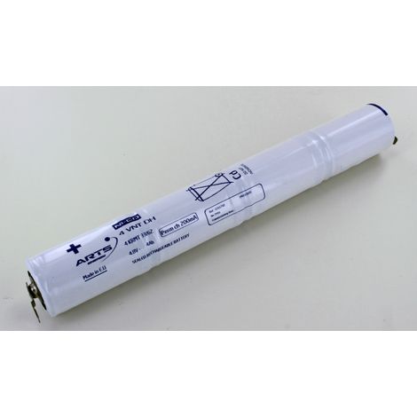 Batterie Ni-Cd 4,8V 4Ah 4VTD Bâton Clip BAES Saft (131175)
