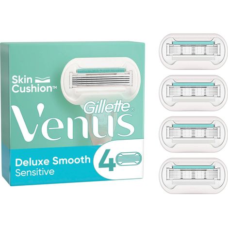 Gillette Venus Smooth Sensitive  Systemklingen 4er