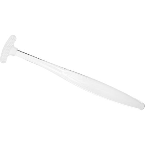 Gratte-Langue en Silicone Transparent - Brosse à Langue Portable pour Hygiène Buccale - Élimine la Mauvaise Haleine (1/5)