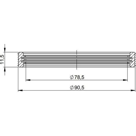 Atec 3-fach Lippendichtung DN80 (1/3)
