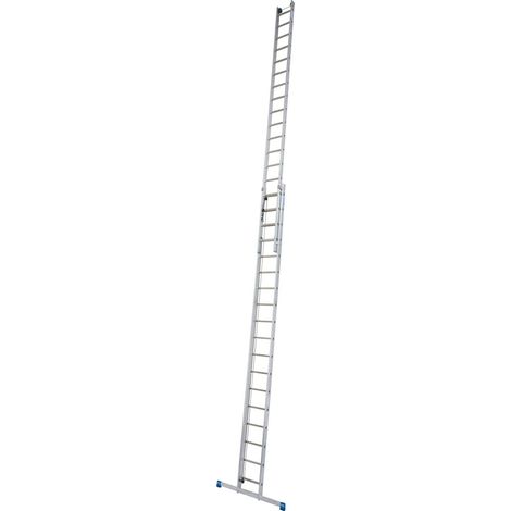 Krause Aluminium-Seilzugleiter STABILO 6,05 m Schiebeleiter