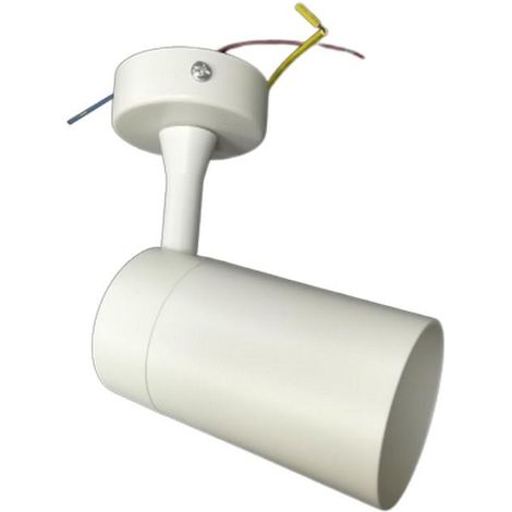 Spot LED en saillie 80° pour ampoule GU10 - Blanc - SILUMEN