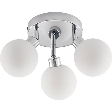 Lindby Lámpara de techo 'Zaniba' en Plateado Metal