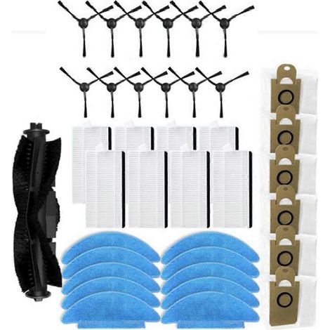 37 piezas de accesorios ultrarresistentes para aspiradoras ILife T10s/Aonus I8 () (1/5)